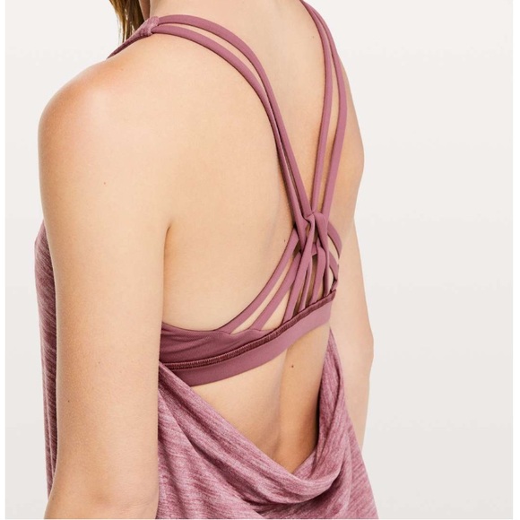Lululemon • Moment to Movement 2-in-1 Tank Top Misty Merlot - 6 - Picture 4 of 14